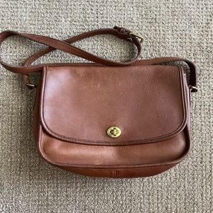 BRITISH TAN Coach City Bag 9790 - Good Used Condition!